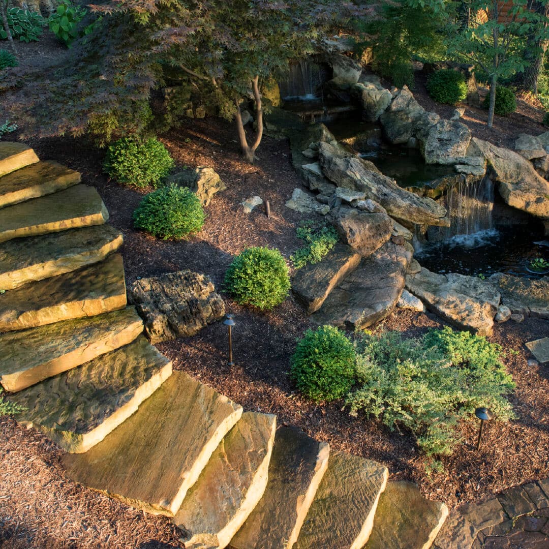 steps